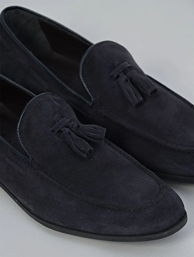 RAFFAELLO LOAFERS IN BLUE NAVY