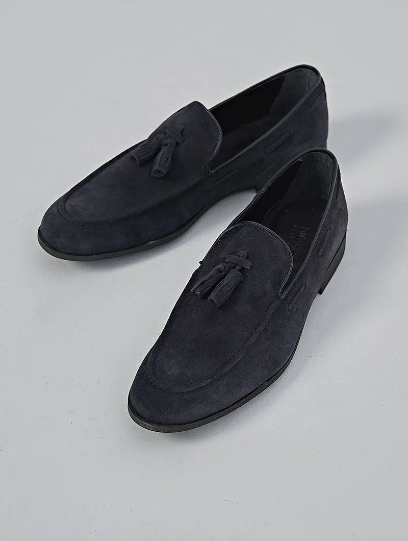 RAFFAELLO LOAFERS IN BLUE NAVY