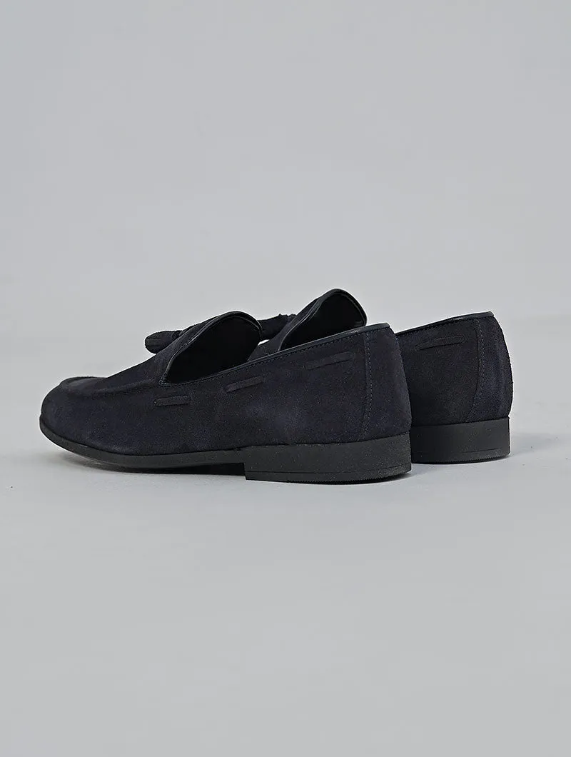 RAFFAELLO LOAFERS IN BLUE NAVY