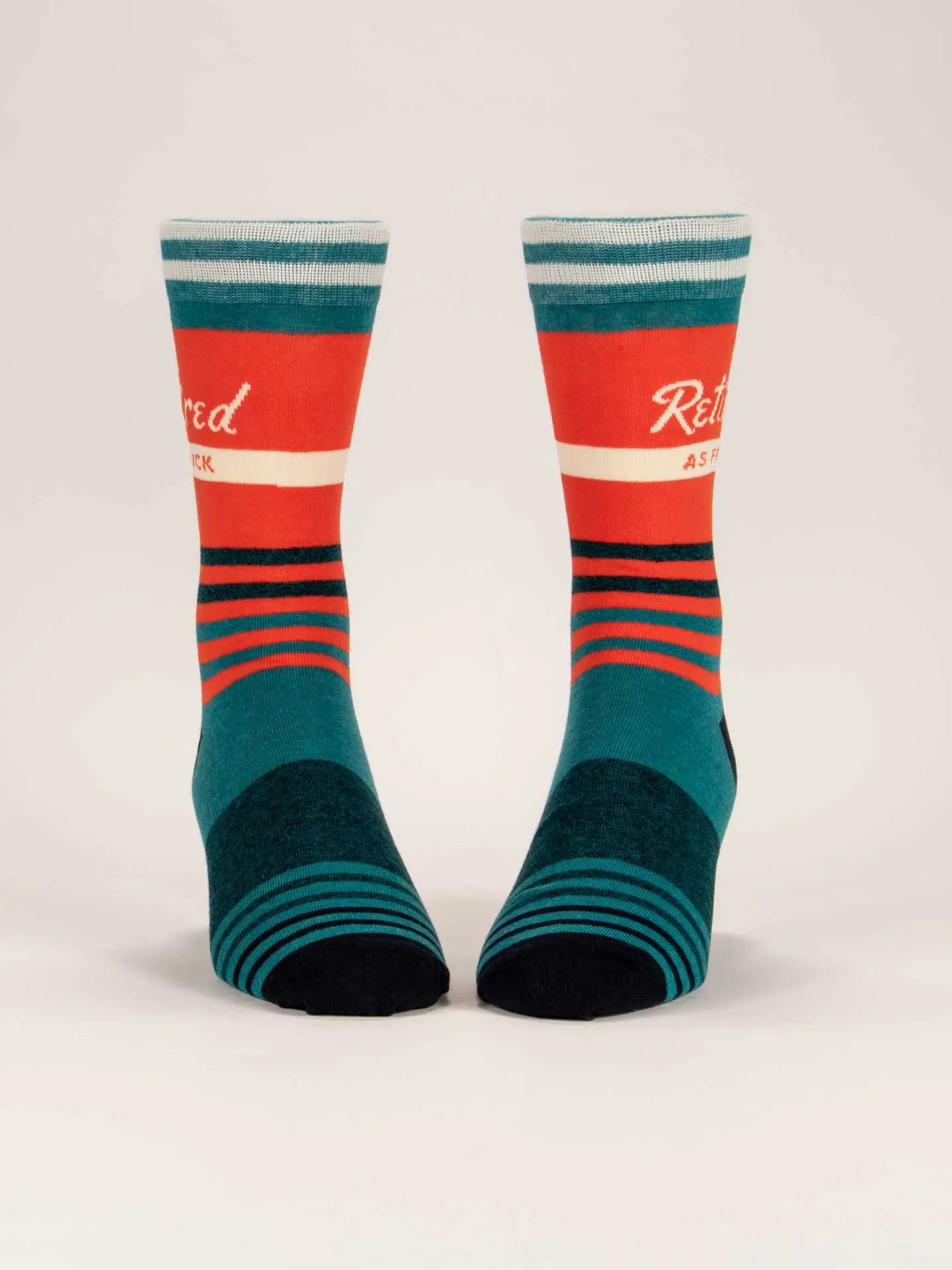 Retired As Fuck M-Crew Socks