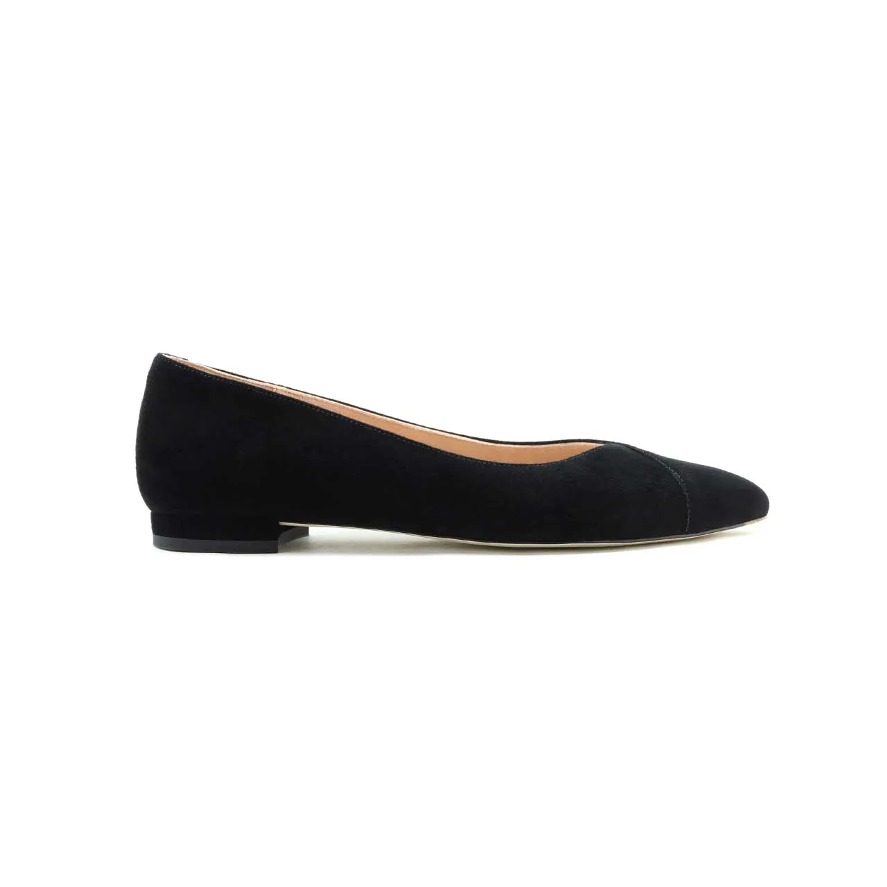 [SAMPLE] Black Suede Forever Flat