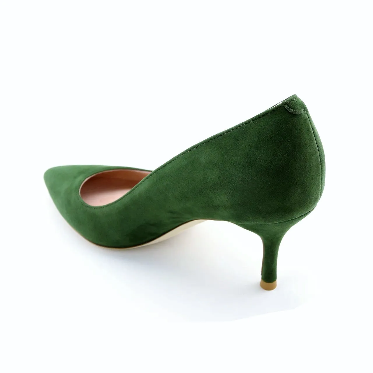 [SAMPLE] Emerald Suede Pump