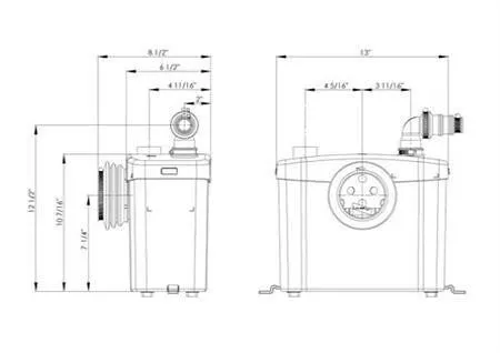 Saniflo SaniTOP | Macerating Pump ONLY