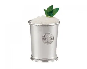 Scales of Justice Mint Julep Cup