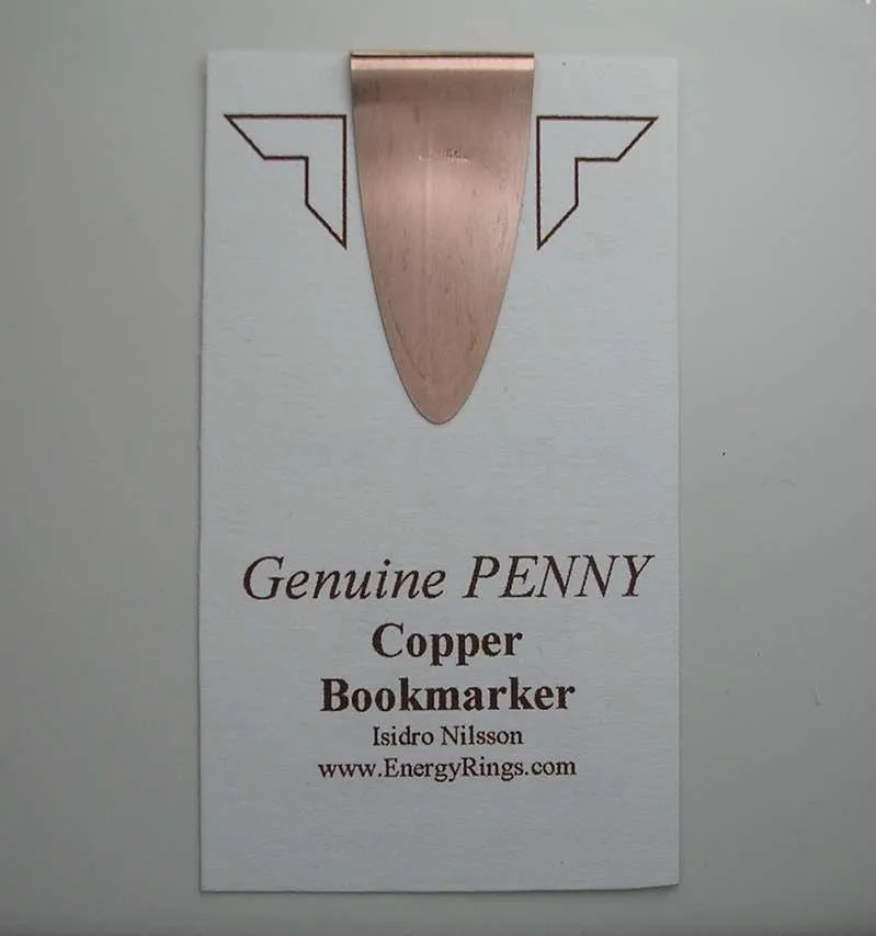 Set of 3 Penny Book Markers