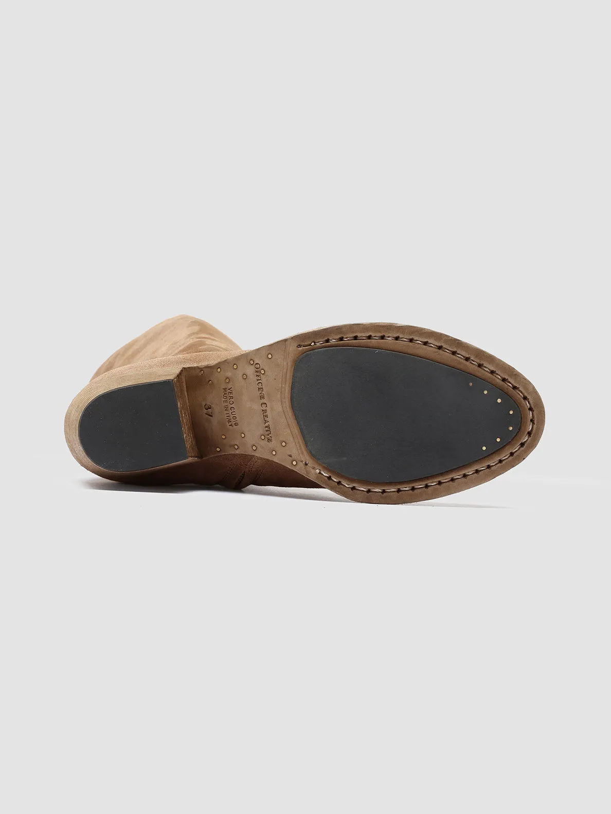 SHERRY 004 - Brown Suede Boots