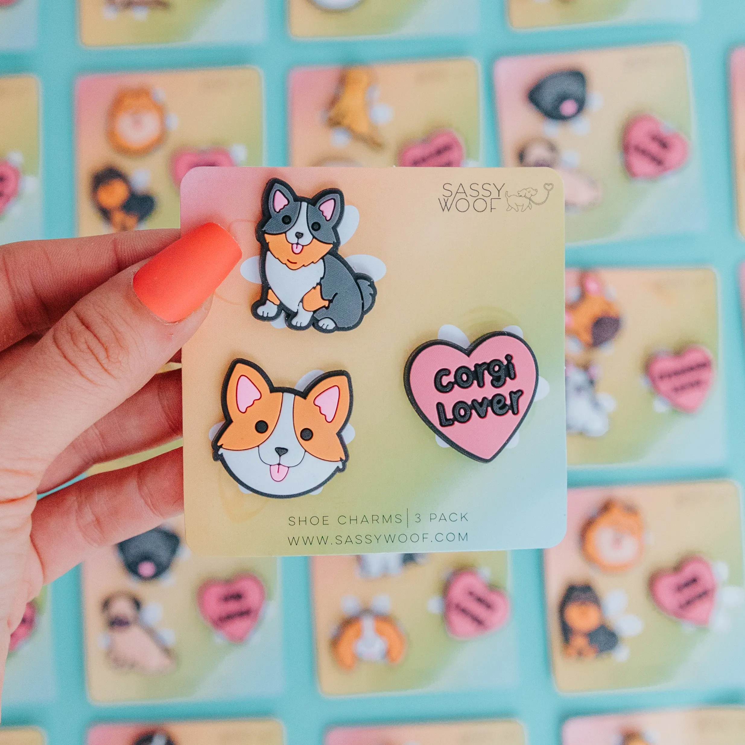 Shoe Charm - Corgi