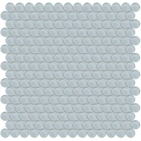Skylight, Penny Round Mosaic - Glass Tile