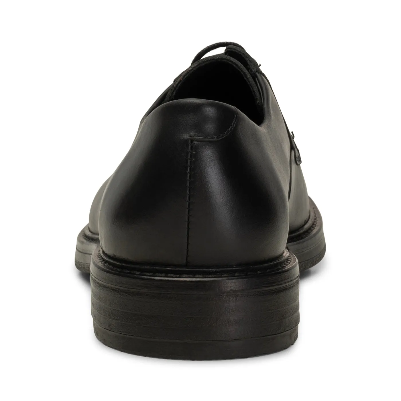 Stanley Derby Leather - BLACK