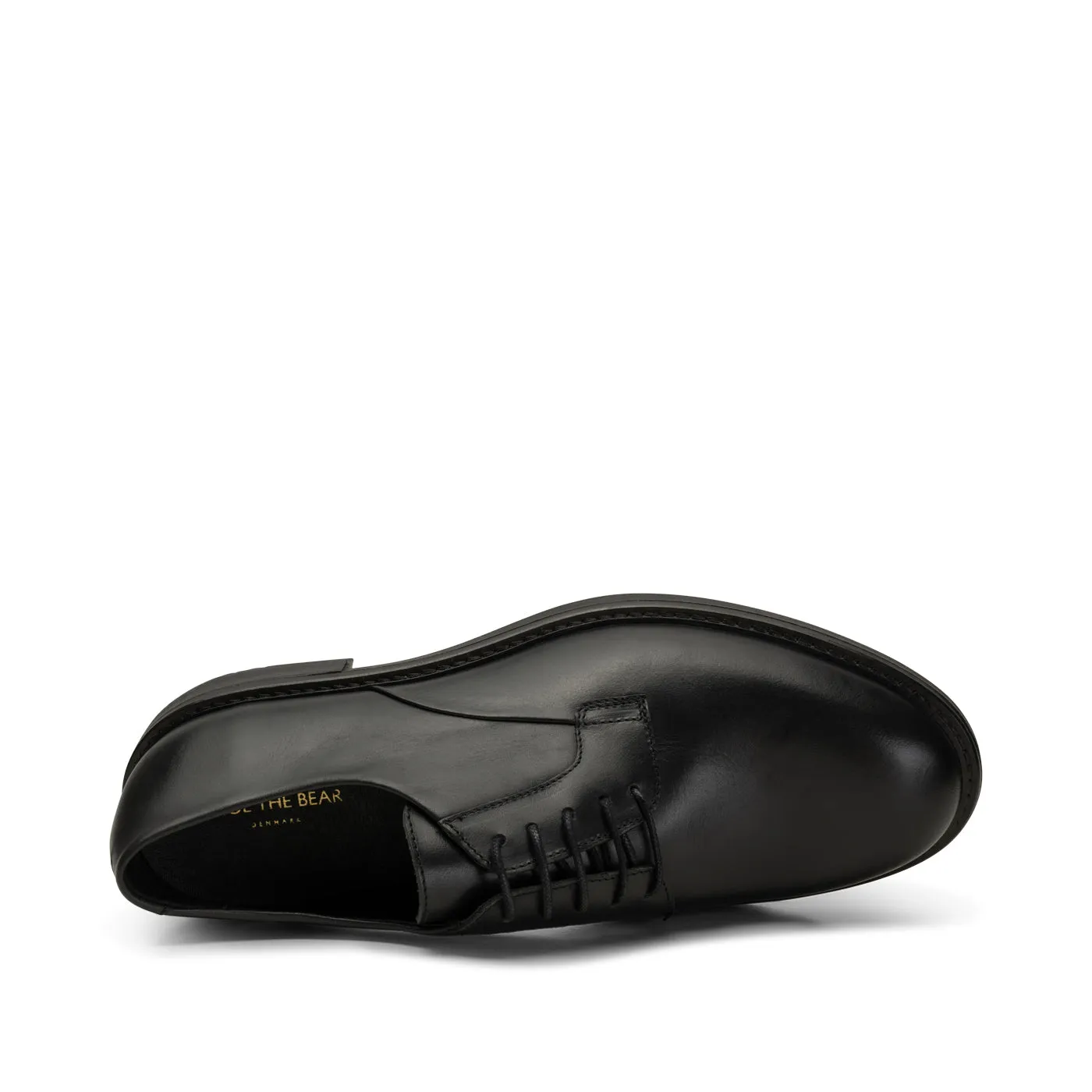 Stanley Derby Leather - BLACK