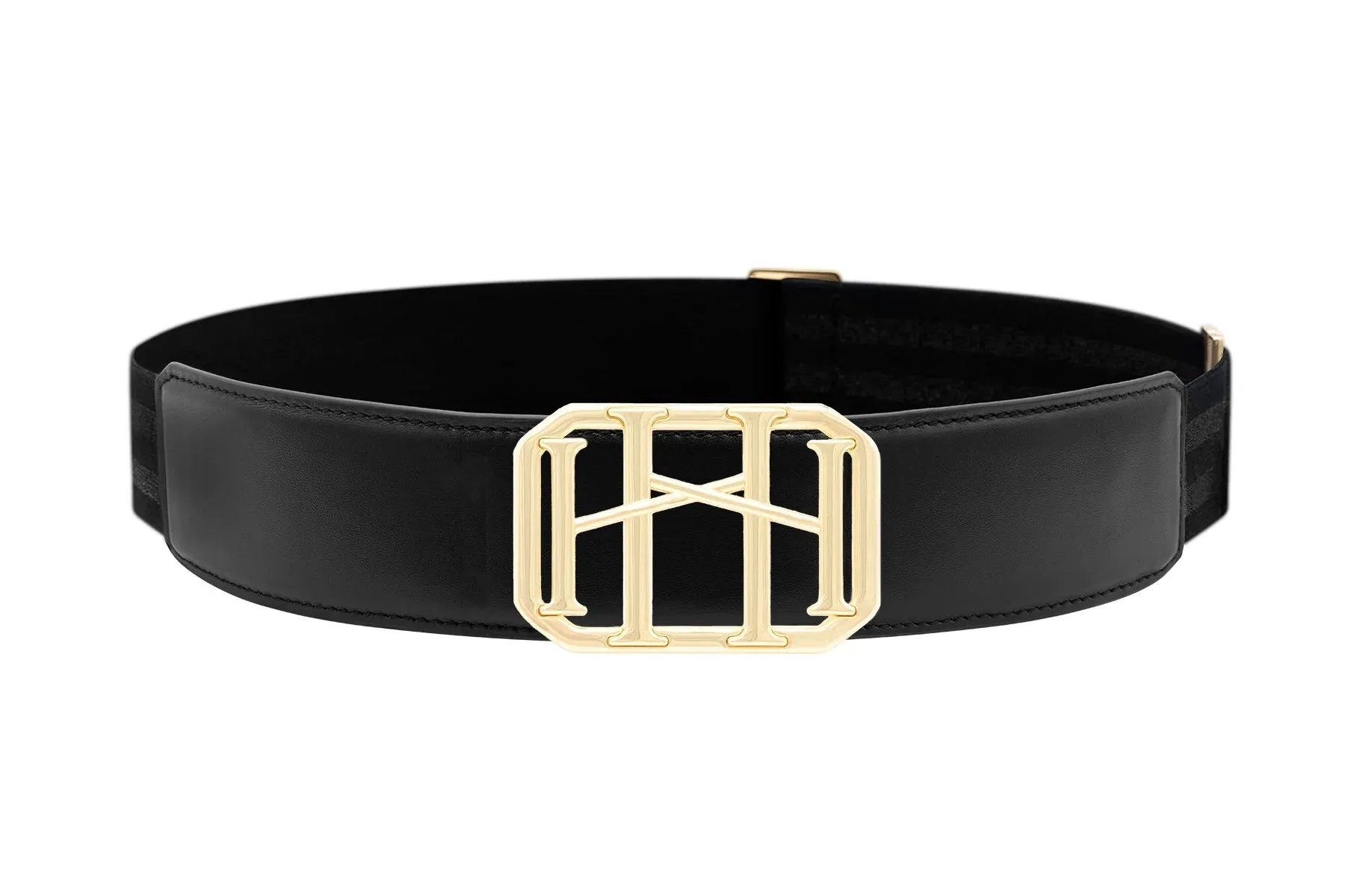 THE EQUESTRIAN BELT BY HEUREUX XII IN BLACK