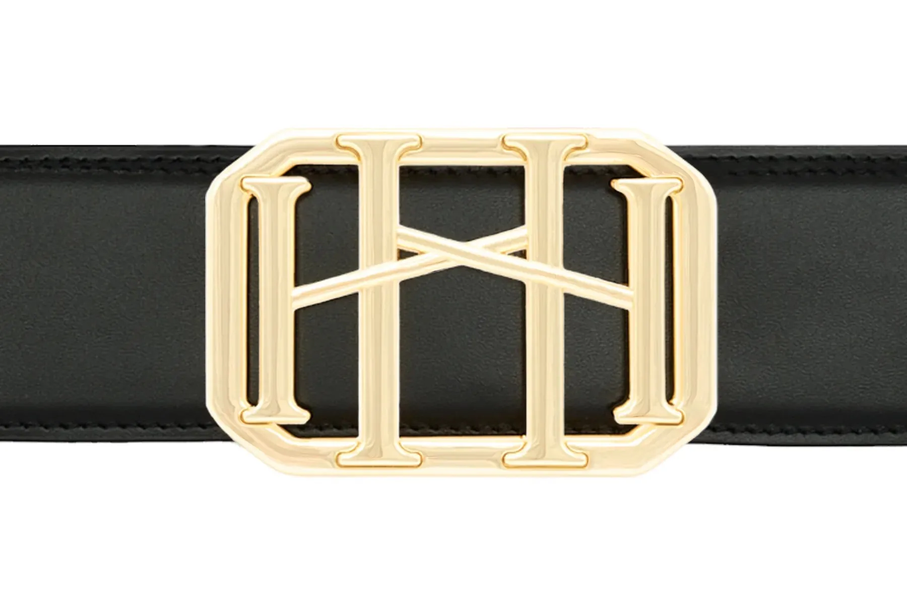 THE EQUESTRIAN BELT BY HEUREUX XII IN BLACK