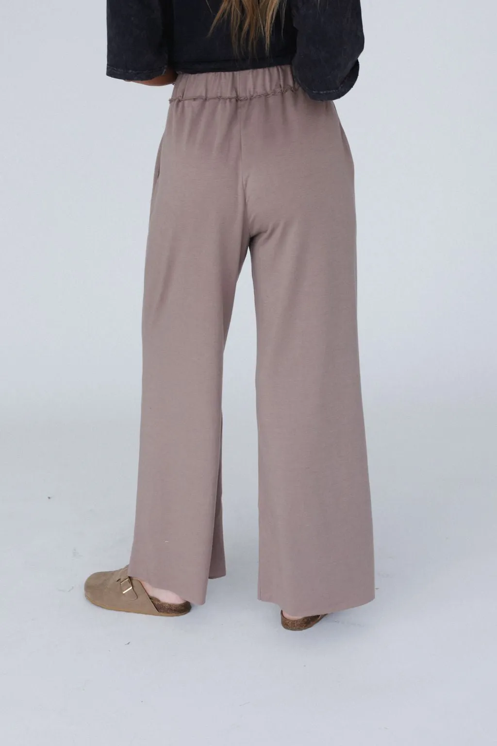 The Nest Cora Wide Leg Pants - Coco