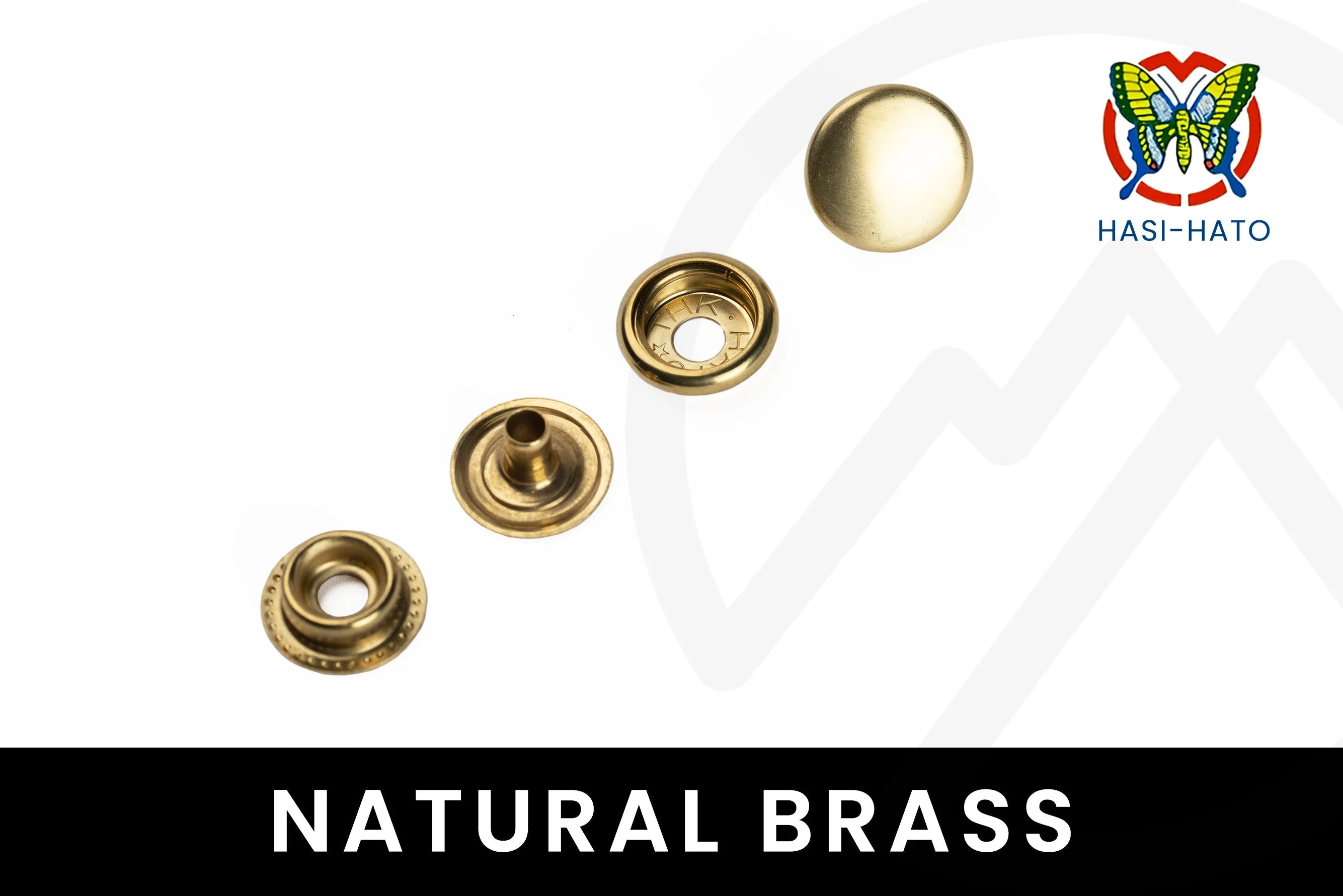 THK / Hasi-Hato - Line Snaps (Solid Brass)