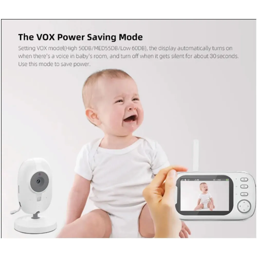 Two Way Baby Sound Detection Monitor Abm600