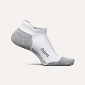 Unisex Elite Max Cushion No Show Tab - White