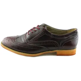 Wanted Shoes Women's Babe Oxford - Burgundy