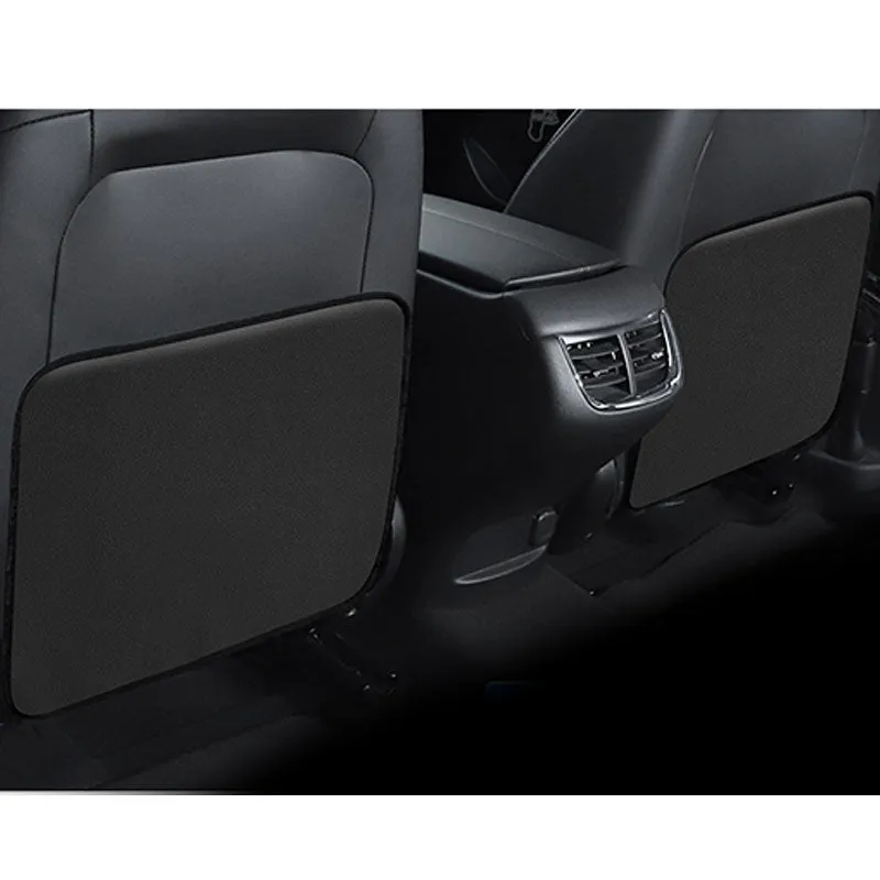 Waterproof Kick Mats Car Seat Back Protectors Back of Seat Organizers