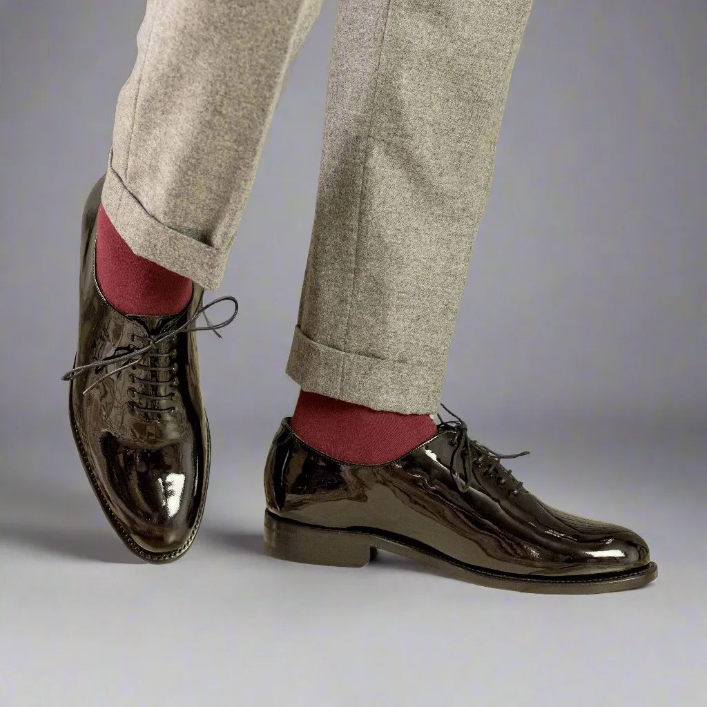 WHOLECUT BLACK PATENT (TRADITIONAL-Z1)