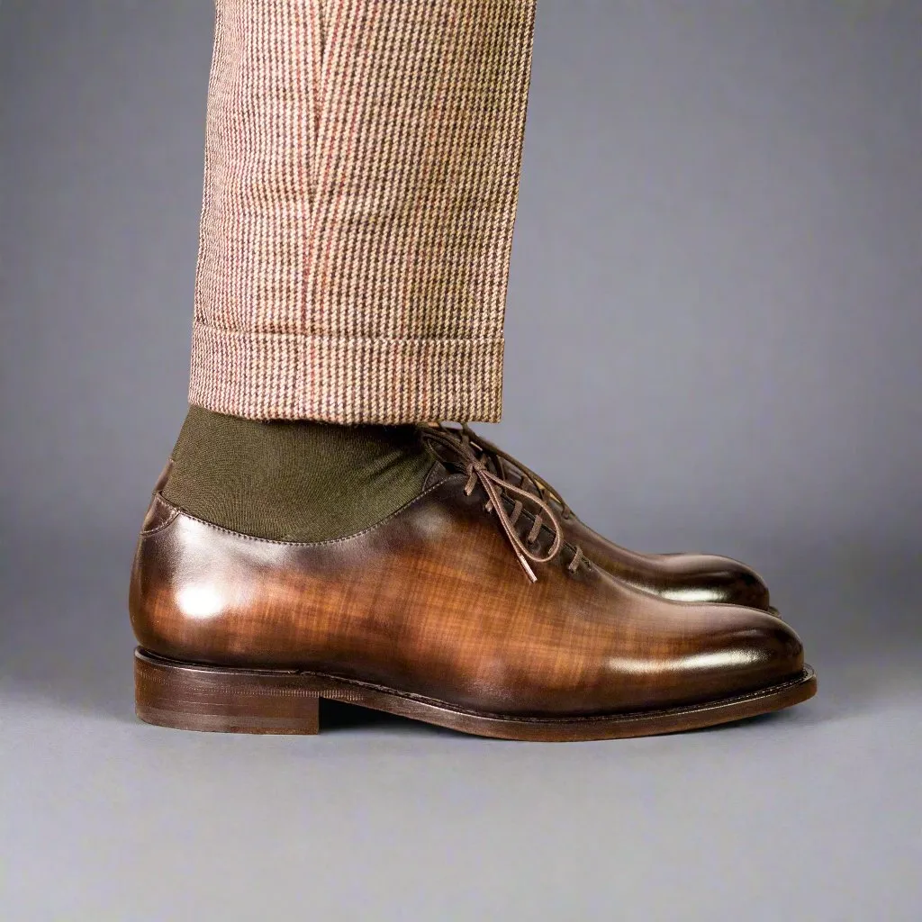 WHOLECUT BROWN PATINA (TRADITIONAL-Z1)