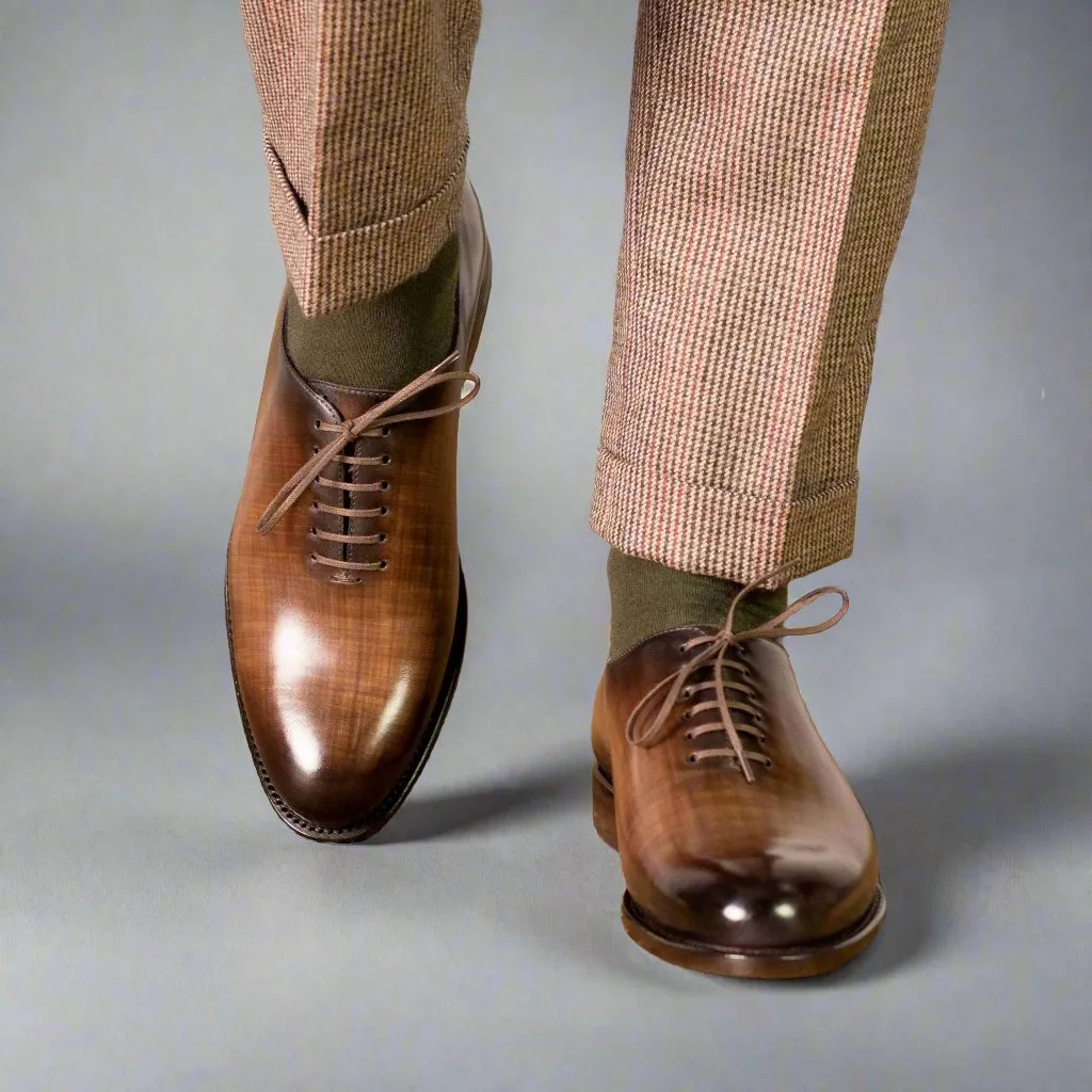 WHOLECUT BROWN PATINA (TRADITIONAL-Z1)