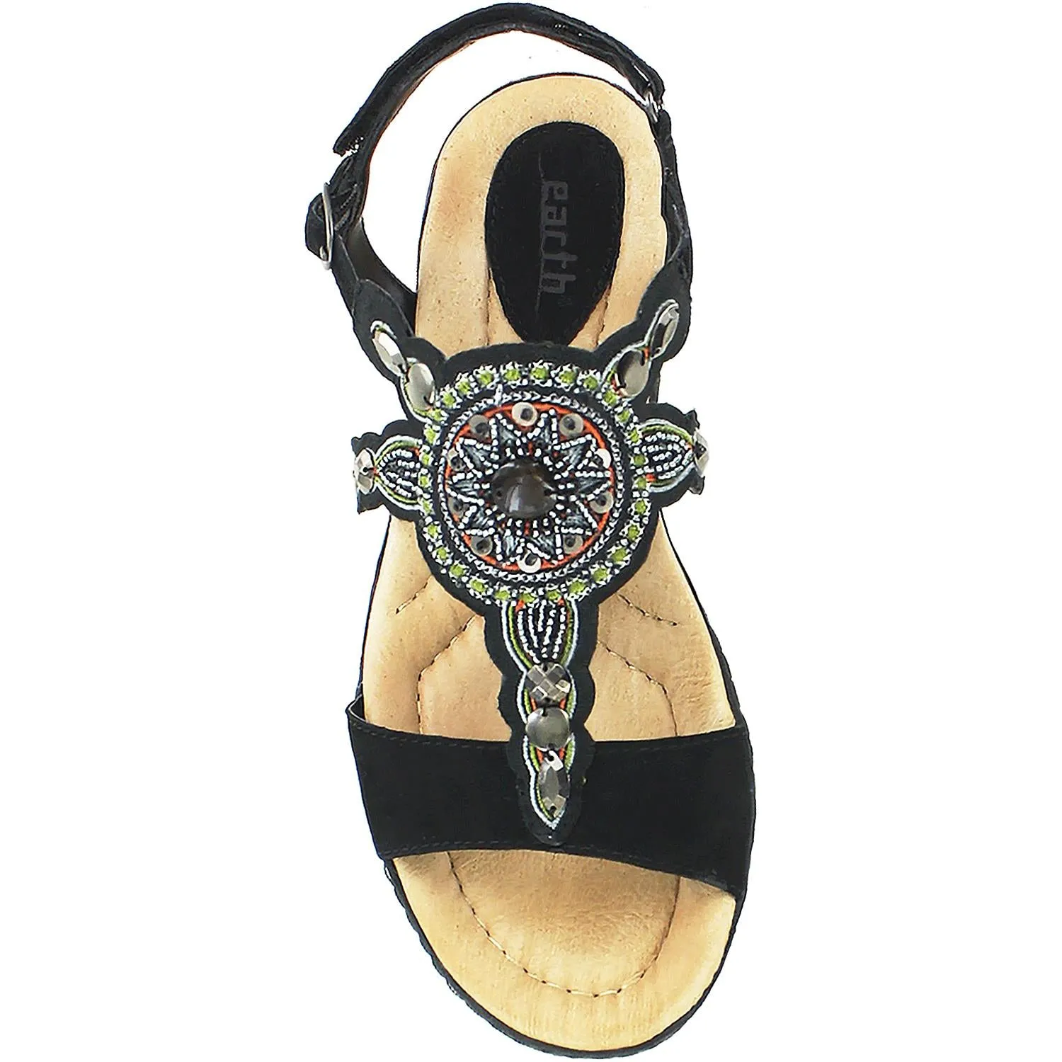 Women's Earth Sunbeam Black Suede