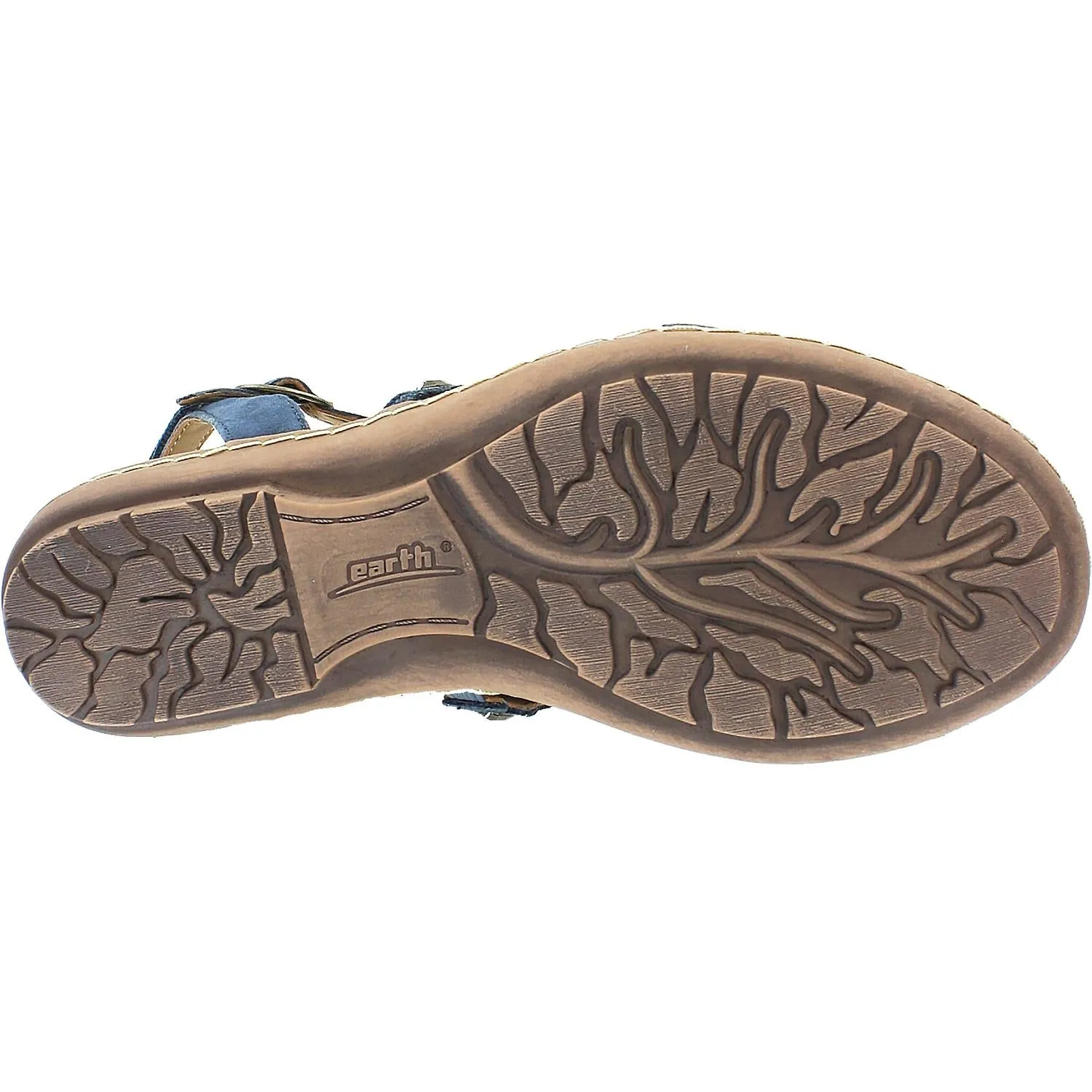 Women's Earth Sunbeam Moroccan Blue Suede