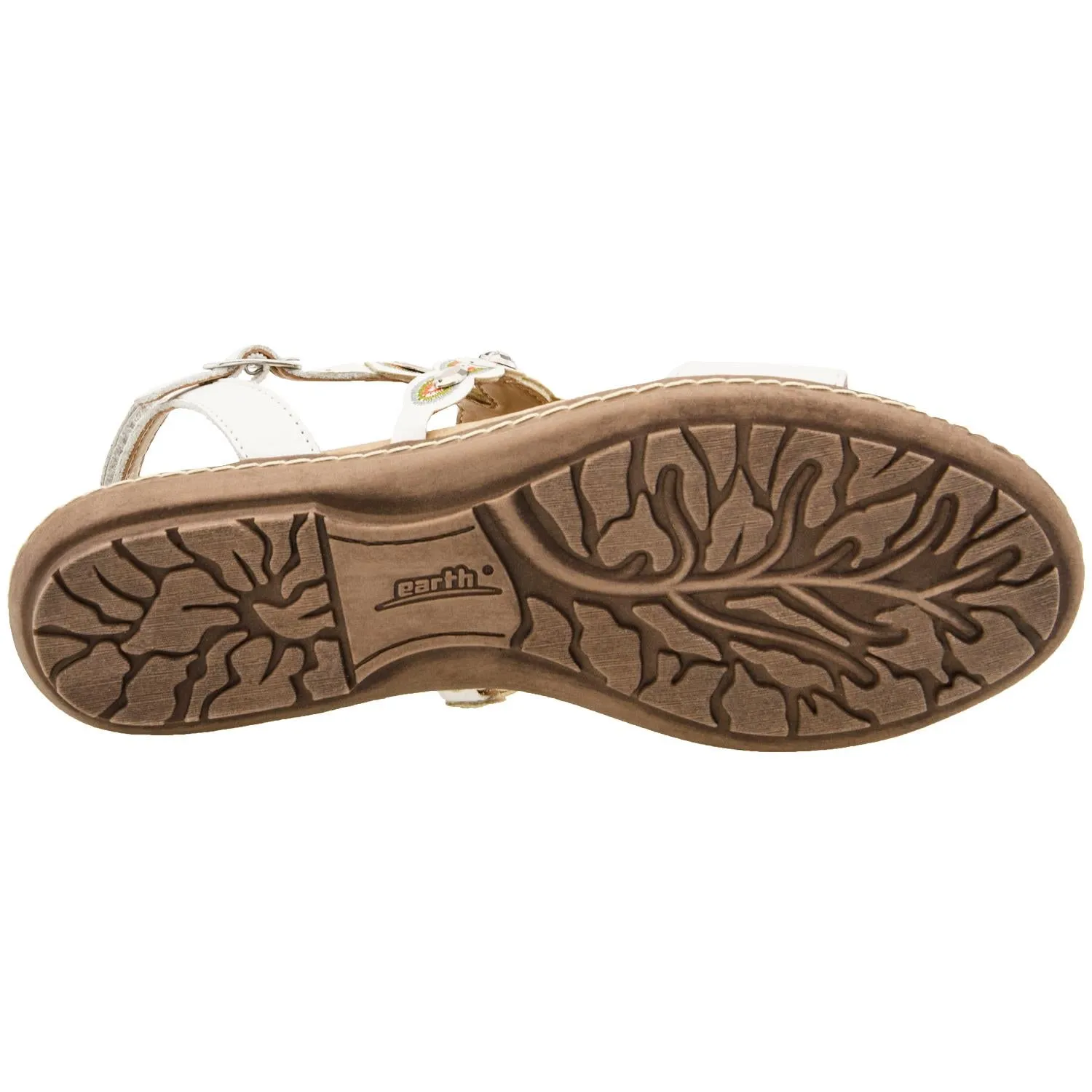 Women's Earth Sunbeam White Leather