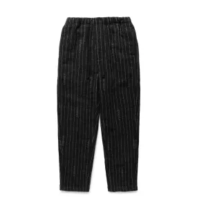 X STUSSY STRIPE WOOL PANTS